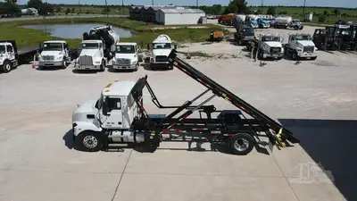New | in-Stock 2027 MACK MD7 Rolloff Trucks Texas US | Roll Off Truck World #1491924