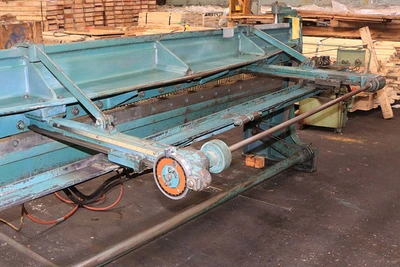 Used Wysong A-120 Power Squaring Shears (Gauge) New Jersey US | Machinery Values #1343250