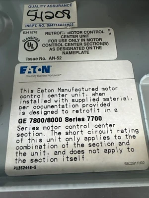 NEW Eaton GE206DEASC12