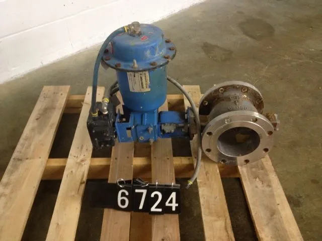 Neles Jamesbury 6"-150 V-Ball Control Valve
