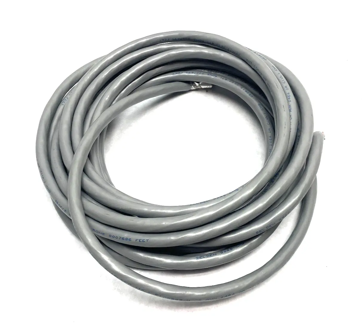 USED BELDEN 24 AWG SHIELDED PVC RS-232 COMPUTER CABLE 40-CONDUCTOR