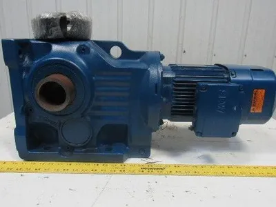 Sew Type  KH87BDRE90L4BE5/TF 2HP 147.32RPM  Electric Gear Motor 277/480V 3Ph