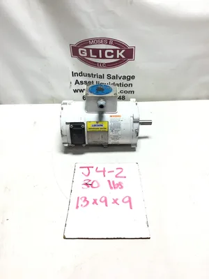 LEESON WASHGUARD C4D17VK10D DC Permanent Magnet Motor 1750 RPM 90V 3.5Amps