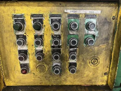 25000 LB X 24" X .250" COIL CRADLE STRAIGHTENER