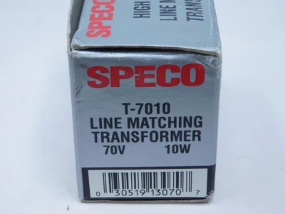 New | in-Stock SPECO _UNKNOWN_ Transformers Texas US | OCO Industrial #1673211
