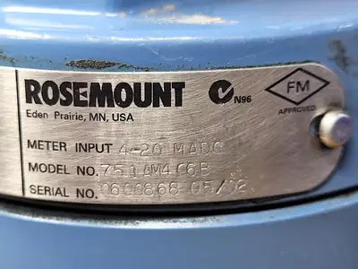 USED ROSEMOUNT 751AM4C6B