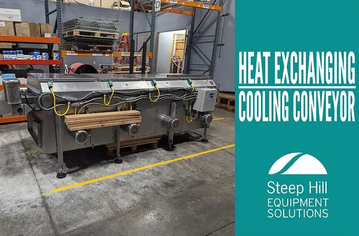 Heat Exchanging Cooling Conveyor
