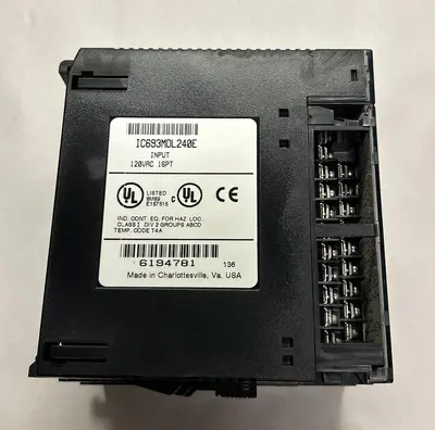 Used GE FANUC IC693MDL240E PLC Input & Output Ohio US | Surplus Asset Holdings #1243789