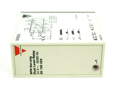 NEW CARLO GAVAZZI SV190024 DUAL LEVEL RELAY