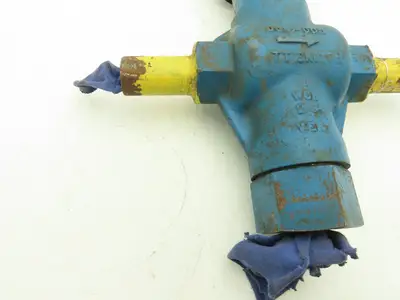 ITT T4106 Skotch Trifecta Solenoid Burner Shut-off Valve 120V Coil 50PSI NC