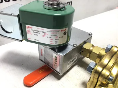 USED ASCO RED HAT SOLENOID VALVE