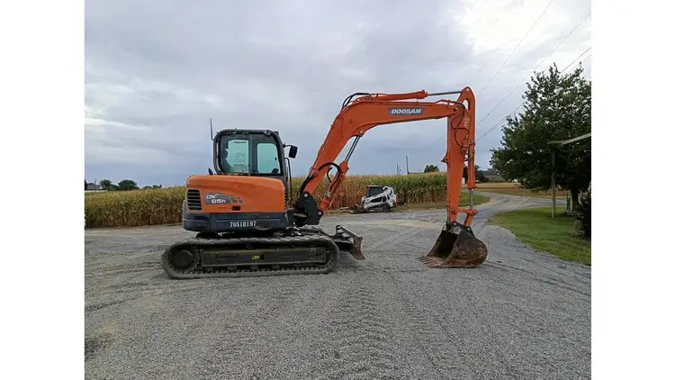 Used DOOSAN DX85R Crawler Excavators - Mini Nebraska US | Trustworthy Equipment #1403548