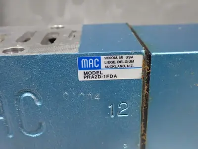 Mac, Numatics Solenoid Valves
