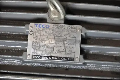 USED ZM TECO MOTOR 5,5 KW