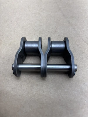 Lot Of (2)TSUBAKI Offset Link: For Std Roller Chains, 80, Double Strand.