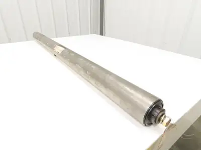 Hytrol 914-R02490 2-3/4" Dia Snub Roller Pulley for Belt Conveyor 49"BW