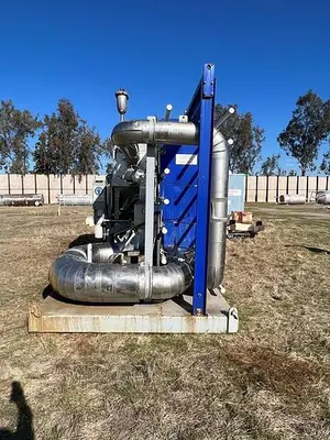 Heat Exchanger, Plate, 9,910 SF, S/st, GEA, (637) Plates #C744887