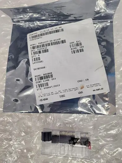 Used BOURNS PWR220T-35-R100F Semiconductor Parts California US | Advanced Capital Equipment Sales #425538