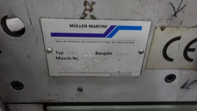 1995 MÜLLER MARTINI Star Plus Perfect Binders | Machinery Solutions Group, Inc. (9)