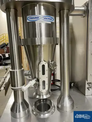 USED Vector Vector Fluid Bed Dryer, Model VFC-Lab 1 Flo-Coater