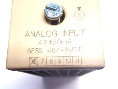 USED SIEMENS SIMATIC S5 ANALOG INPUT MODULE, ISOLATED