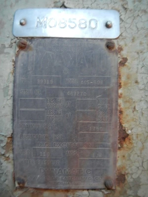 USED DYNAMIC EATON DIV. ACS908