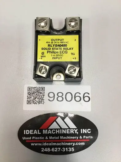 Used PHILIPS RLYB40480 Relays & Switches Michigan US | Ideal Machinery #596123