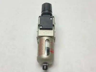 USED SMC MODULAR FILTER REGULATOR RESTRICTED