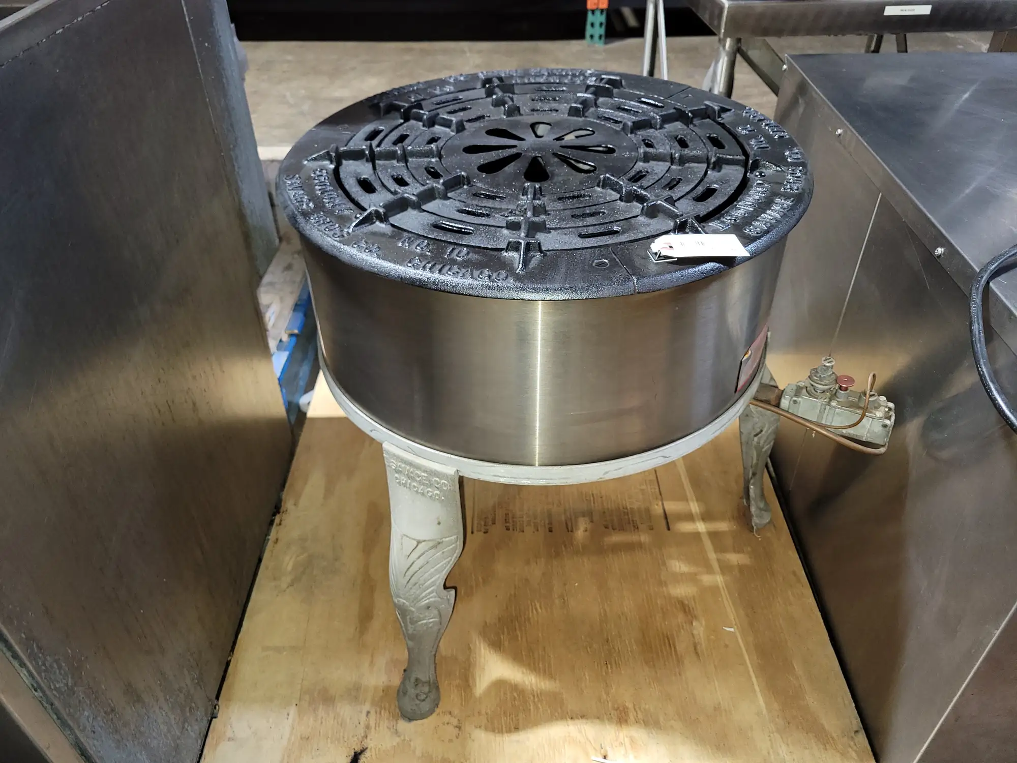 Used Savage Bros F-10 Commercial Candy Stove, NAT Gas