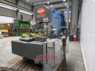Used MARVEL MANUFACTURING 380 VERTICAL TILT FRAME SAW Vertical Band Saws Michigan US | Vander Ziel Machinery Sales #483377