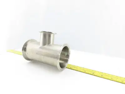 3" x 2" Stainless Steel Sanitary Reducer Tee