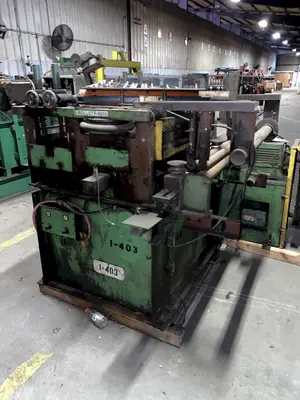 36" ASC POWERED COIL STRAIGNTENER. STOCK # 0733422