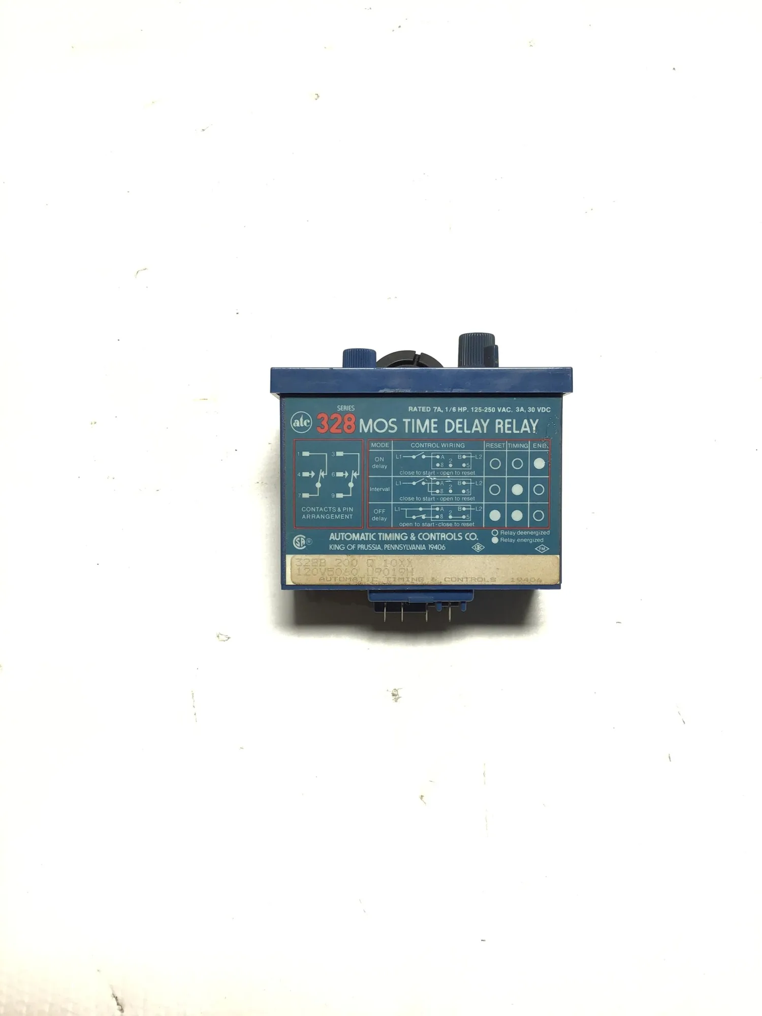 ATC 328B 200 MOS Time Delay Relay