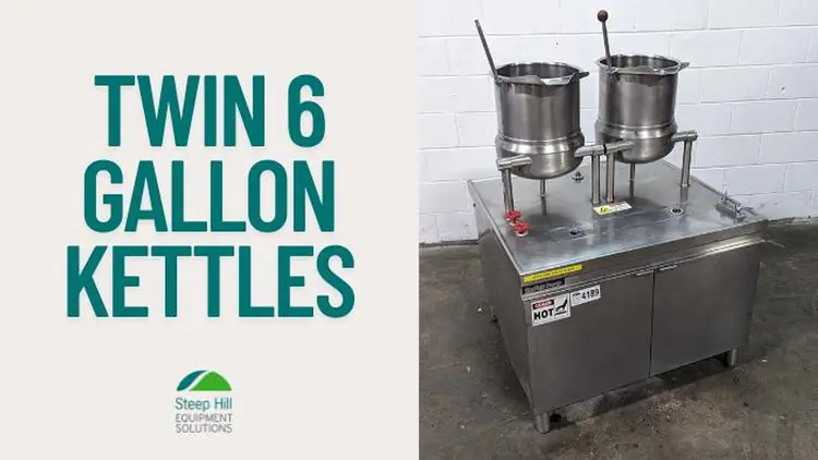 Used 1985 MARKET FORGE INDUSTRIES MT6T6 Cooking Kettles | Steep Hill Equipment Solutions #773320