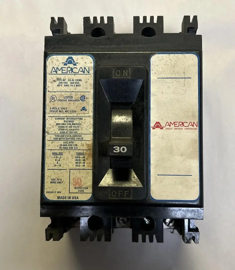 Used AMERICAN NE331030 Miscellaneous Equipment (Electrical & Power) Ohio US | Surplus Asset Holdings #1238631