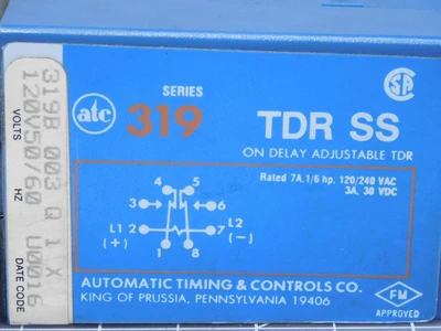 Used ATC AUTOMATIC TIMING & CONTROLS _UNKNOWN_ Timers | OCO Industrial #1653370
