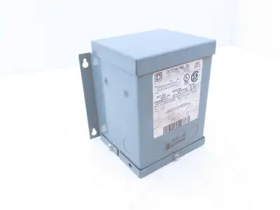 Square D 250SV75B Step Down Power Transformer 0.250KVA 1pH HV 230/270V LV 115V