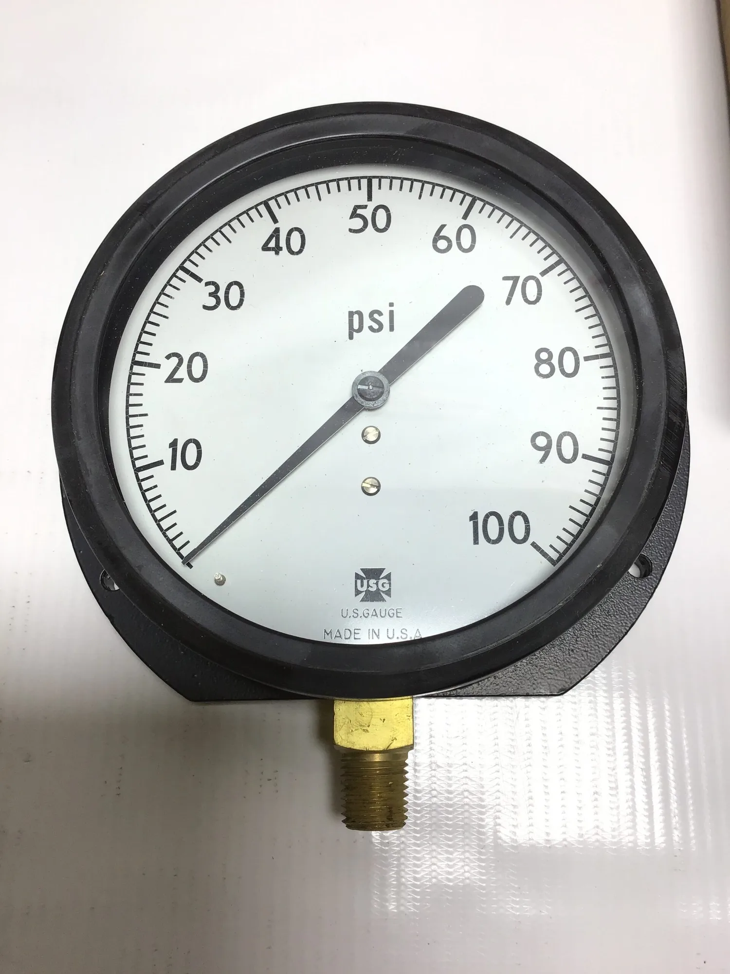 Ametek P5105 112077  4.5″ Pressure Gauge 100#