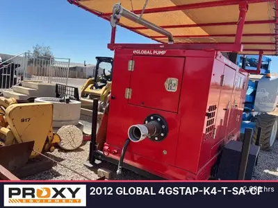 Used 2012 GLOBAL 4GSTAP-K4-T-SA-CF Centrifugal Pumps Arizona US | Proxy Equipment #1425998