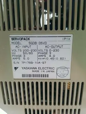 Used YASKAWA SERVOPACK Servo Drives | ND Industrial Surplus #1223664