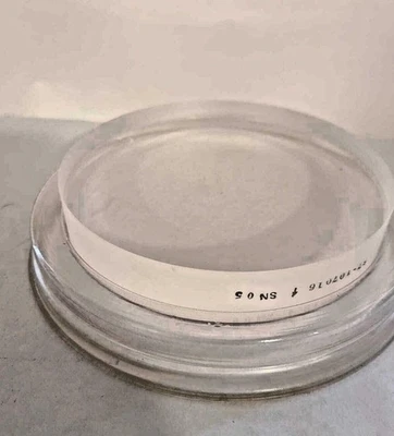 6" Optical Flat Fused Silica Accuracy 0.060 Wave Very Nice