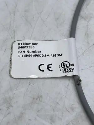 Used TURCK TURCK BI 1-EH04-AP6X-0.5M-PSG 3M Sensors | ND Industrial Surplus #1213643