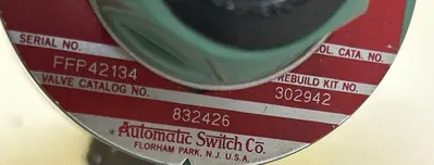 New | in-Stock ASCO 832426 Solenoid Valves Ohio US | Surplus Asset Holdings #1238174