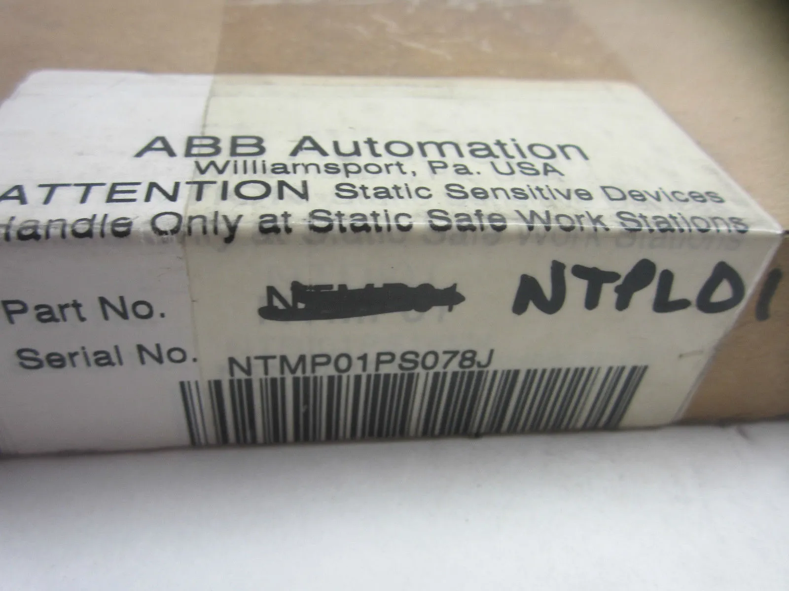 ABB NTPL-01 PC Board Termination Unit NTPL01