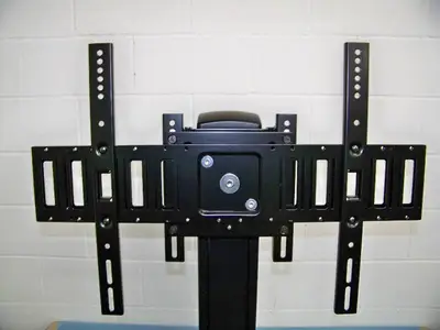 Ergotron Neo-Flex Heavy-Duty Rolling TV Cart / Stand with Height Adjustable Shelf and Rotating TV Mount