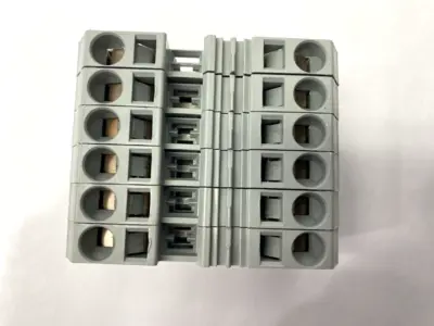 Used WAGO TERMINAL BLOCK 2-CONDUCTOR THROUGH LOT OF 6 Terminal Blocks | Maverick Industrial Sales #1103476