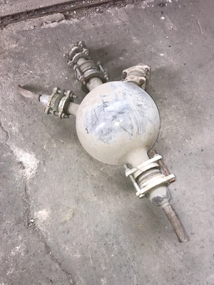 40mm QVF 5 Litre Spherical; VS 5/M