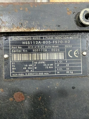 USED Rexroth hss112a-b05-fs70-h2