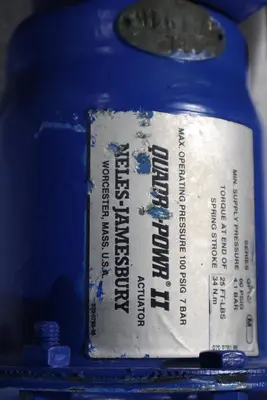 1" Jamesbury Stainless Ball Valve QUADRA-POWR II STOCK S-619