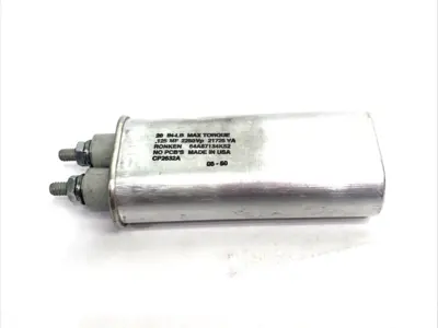 New | in-Stock Ronken Capacitor 2250Vp .125MF 20 in-lb, CP2632A Capacitors Michigan US | Maverick Industrial Sales #1394218